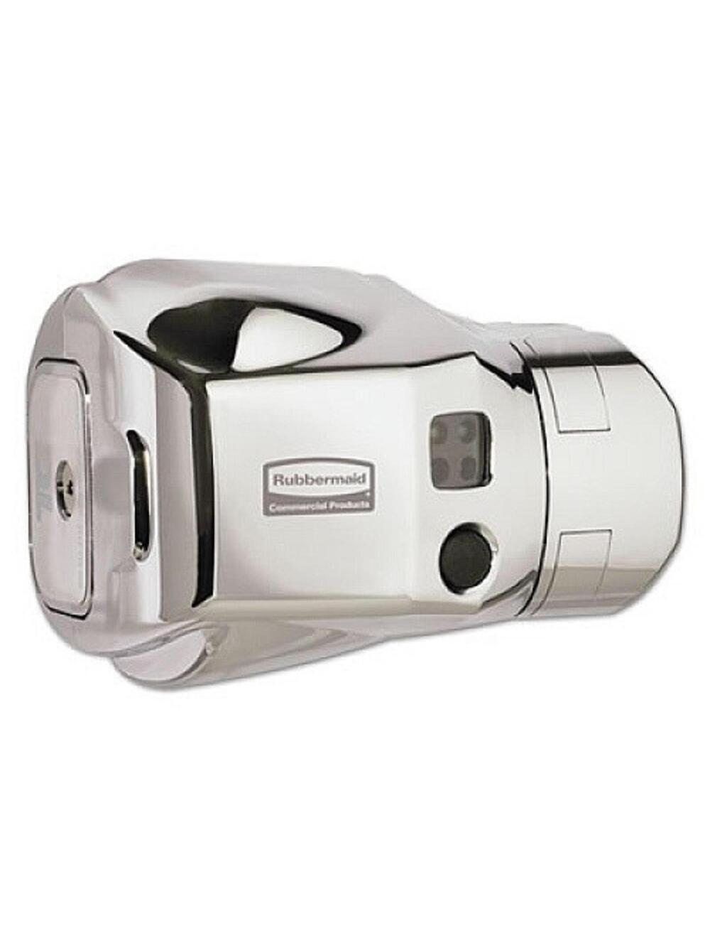 Rubbermaid TC Autoflush Chrome Toilet Clamp With Courtesy Flush #401805A